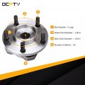 Ocpty 1pc 513123 Front Wheel Bearing Hub Assembly Fit For 5-lug W O Abs Grand Voyager Prowler Town Country Dodge Caravan