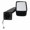 Hecasa Power Mirror Left For 2006-2010 Hummer H3 H3t Side Towing Replacement 20836083 Black Driver