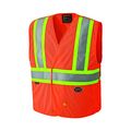 Pioneer V2510850u Hi-vis Flame Resistant Vest Orange Small Medium 