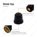 75pcs S45 Torch Electorde Nozzle Shield Cup Kit 0 8mm For Everlast Plasma Cutter With Trafimet Consumable