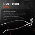 A-premium A C Suction And Discharge Line Hose Assembly Compatible With Dodge Ram 1500 2002-2003 3500 2004 4 7l 5