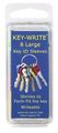 Key-write Key Id Sleeves Are Colored Heat-shrink Plastic Yellow Clamshell 8 