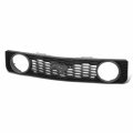 Fo1200422 Factory Style Front Bumper Grill Grille Assembly For Ford Mustang Gt Deluxe Premium 2005-2009 Matte Black 
