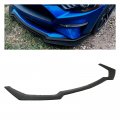 Kuafu Front Splitter Compatible With 2018-2023 Ford Mustang Gt Ecoboost Model W Performance Pack Lower Chin Spoiler Lip Valance