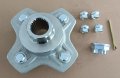 Rear Right Axle Wheel Hub With 5 Nuts For Honda Trx420 Rancher Trx500 And Trx520 Atvs Replaces 42610-hr3-a20 Fits Trx420fa