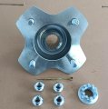 Rear Right Axle Wheel Hub With 5 Nuts For Honda Trx420 Rancher Trx500 And Trx520 Atvs Replaces 42610-hr3-a20 Fits Trx420fa