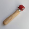 28 Red Silicone Pressure Seam Rolle And 28mm White Teflon Roller 6mm Penny For Hot Air Plastic Welding Gun Welder