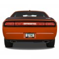 Ipick Image Made For Srt-8 Logo Black Real 3k Carbon Fiber Glossy Finish License Plate Frame