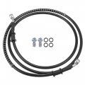 X Autohaux Brake Hose Motorcycle Hydraulic Line Oil Pipe With Spring Protection Fitting For Atv Motocross Racing Bike 180cm