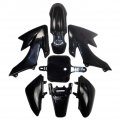 Tdpro Plastic Fairing Kit Body Fender Gas Fuel Tank Seat For Crf Xr Xr50 Crf50 110cc 125cc Pit Dirt Bike Black