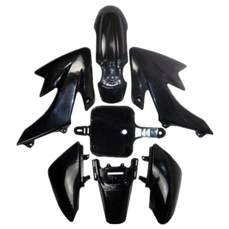 Tdpro Plastic Fairing Kit Body Fender Gas Fuel Tank Seat For Crf Xr Xr50 Crf50 110cc 125cc Pit Dirt Bike Black
