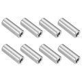 8pcs 304 Stainless Steel Spacer 3mm Id X 6mm Od 16mm Length 12 24 0 63 Inch Screw Standoff Bushing Plain Finish Unthreaded 