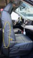 Iggee For Acura Rsx Artificial Leather Custom Exact Fit 2 Front Seat Covers Black