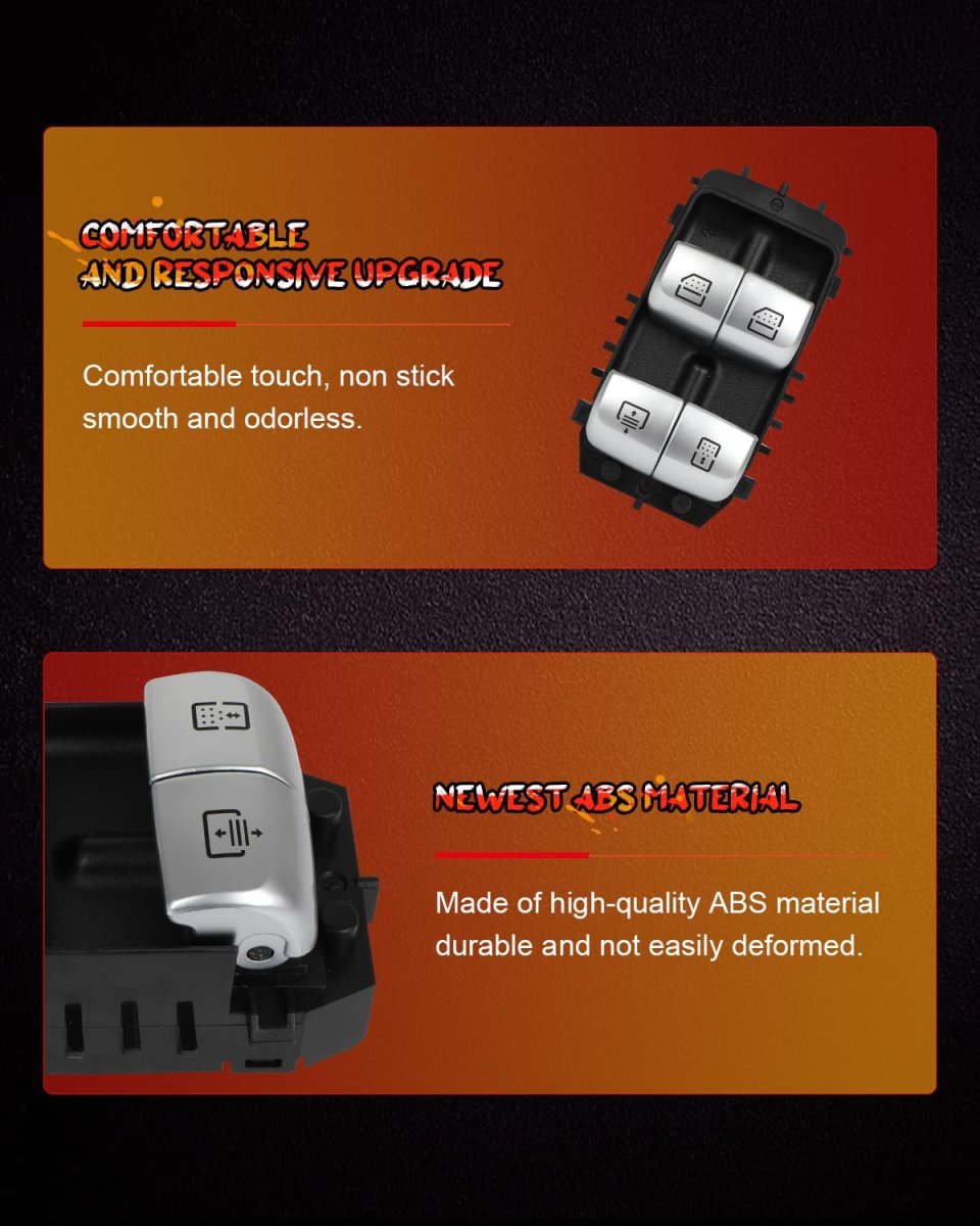 Master Power Window Control Switch For Mercedes Benz S550 2014 2017 S600 2015 S63 Amg Replace 2229051505