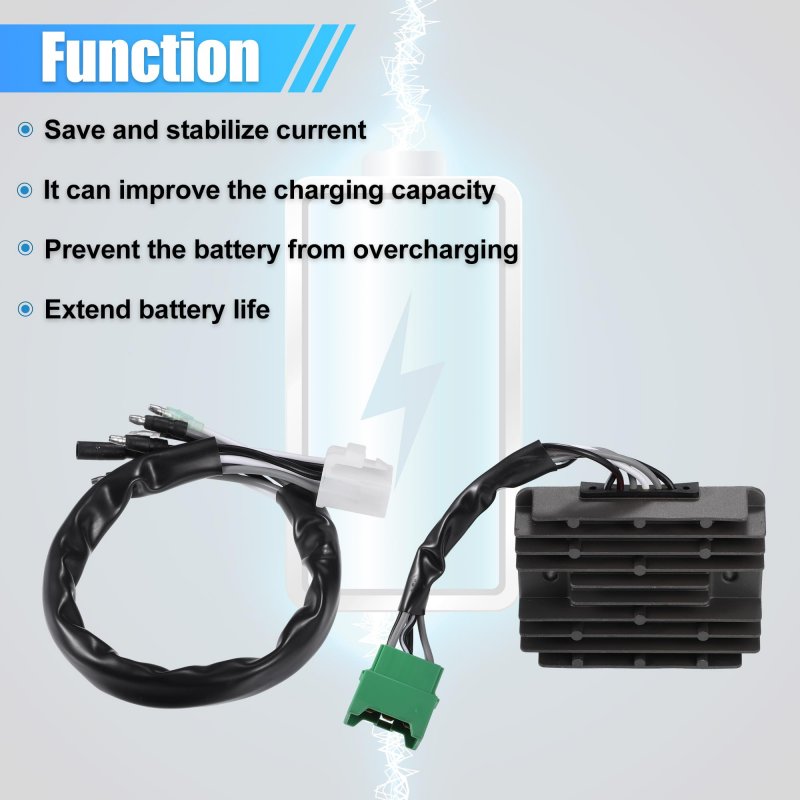 1 Set Rectifier Charging Module Assembly W Sub-wiring Harness For Honda Gx440a Gx610 G20 Gx630 Gx640 Gx660 Gx670 Gx690 6 Wires