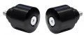 Yana Shiki Beh7b Black Replacement Bar End Set For Honda Sport Bikes 