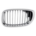 Driver Side Grille For Bmw 325ci 330ci 2003 2004 2005 2006 Chrome And Black Plastic Replacement Bm1200156 51137064317 