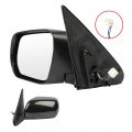 Ocpty Driver Side Power Manual Folding Mirrors Compatible With 2006-2014 For Grand Vitara