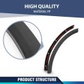 Rear Wheel Arch Fender Flare Molding Trims Left Right Side Pair For Tesla Model X 2016 2017 2018 2019 2020 2021 2022 2023