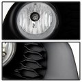 Vipmotoz Chrome Housing Front Fog Light Lamp For 2011-2020 Compatible With Dodge Grand Caravan Driver And Passenger Side