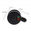 Villcase 4pcs Indicating Door Lock Handle Privacy Knob Deadbolt Cover Occupied Sign For Bathroom Stall Indicator Plastic