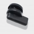 Villcase 4pcs Indicating Door Lock Handle Privacy Knob Deadbolt Cover Occupied Sign For Bathroom Stall Indicator Plastic
