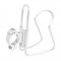 Uxcell Silver Tone Aluminium Drink Bottle Holder Mug Cage For Motorbike