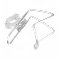 Uxcell Silver Tone Aluminium Drink Bottle Holder Mug Cage For Motorbike