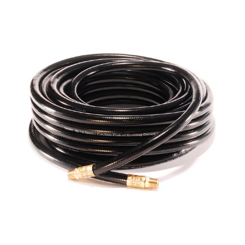Tekton 46337 3/8-Inch I.D By 50-Foot 250 Psi  Rubber Air Hose With 1/4-Inch Mpt 