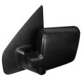 Driver Left Side Rear View Mirror Manual Folding Adjust Compatible With Ford F150 04-14 Texture Black
