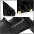 Driver Left Side Rear View Mirror Manual Folding Adjust Compatible With Ford F150 04-14 Texture Black