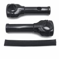 Httmt- Black 6 Risers 1 25 Handlebar Top Clamps For H-d Softail Breakout Fat Bob P N Tghd-hbs014-a -bk