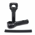 Httmt- Black 6 Risers 1 25 Handlebar Top Clamps Compatible With H-d Softail Breakout Fat Bob P N Tghd-hbs014-a -bk