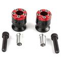 Motorcycle 8mm Aluminum Carbon Fiber Swingarm Sliders For Kawasaki Zx10r 2011-2014 Zx6r 2009-2014 Z800 Bmw S1000rr Red