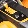 Sekhyna Gear Shift Panel Cover Trim Abs 1pcs Compatible With Corvette C7 Stingray 2014-2019 Center Console Frame Molding