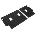 Hecasa Rear Seat Back Cover Backrest Protectorfor 2021-2024 Ford Bronco Sport Mat Tray Black 