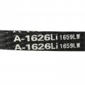 Uxcell A1626 V-belts 1626mm Inner Girth 13mm Top Width 8mm Thickness A-section Rubber Drive Transmission Belt