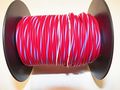 Red Violet Striped 18 Ga Awg Gxl Wire 100 Spool For Automotive Truck Motorcycle Rv General Purpose Copper 94 O D Abrasion 