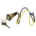 Ignition Key Starter Switch With 2 Keys Fit Ford Fit For New Holland Tractors 901 941 950 951 960 961 971 981 1800 Series 2000 