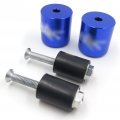 Xkh- Blue Hand Bar End Rubber Compatible With 1999-2012 Suzuki Gsxr 600 750 1000 Gsx1300r Hayabusa B078h627nb