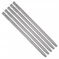 Uxcell 5 Pcs T30 Magnetic Torx Screwdriver Bits 1 4 Inch Hex Shank 9-inch Length S2 Security Tamper Proof Screw Driver Kit