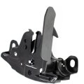Hood Latch For Nissan Sentra 2013 2019 Black Replacement Part Fits Ni1234127 656015ud0a Front Position Without Theft Deterrent 
