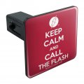 The Flash Keep Calm And Call Tow Trailer Hitch Cover Plug Insert