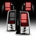 Acanii For 2004 2005 2006 Scion Xb Bb Black Led Tail Lights Rear Brake Lamps Pair Set Assembly Aftermarket Left Right