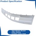 Chrome Front Bumper Lower Valance Skid Plate Replacement For Silverado 1500 2022-2023