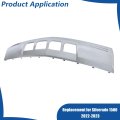 Chrome Front Bumper Lower Valance Skid Plate Replacement For Silverado 1500 2022-2023