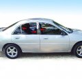 For 1997-2002 Ford Escort 6 Pc Stainless Steel Chrome Pillar Post Trim 