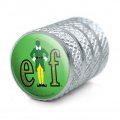 Elf Movie Logo Motorcycle Bicycle Bike Tire Rim Wheel Aluminum Valve Stem Caps