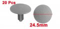 Uxcell 20 Pcs Gray Trim Panel Fastener Clips 6 5x5mm Hole For Car