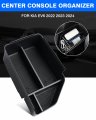 Autorder Center Console Organizer For 2022 2023 2024 Kia Ev6 Accessories Armrest Storage Box Secondary Insert Tray With